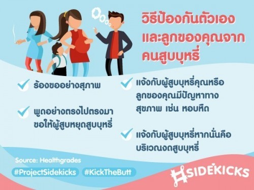 🚭❌ ควรทำอย่างไรดีถ้ามีคนมาสูบบุหรี่ใกล้ๆคุณและลูกน้อย? มาดูกันเลย
