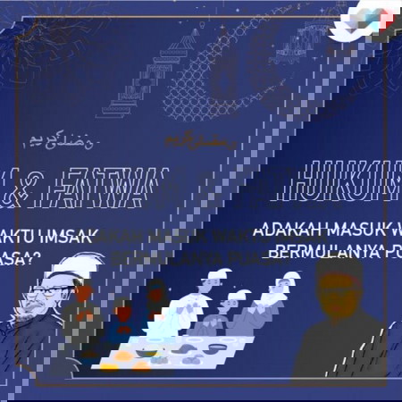 Adakah masuk waktu imsak bermulanya puasa?