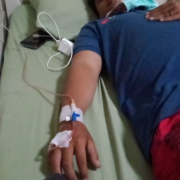 Ingin lebaran bertiga bersama yayah