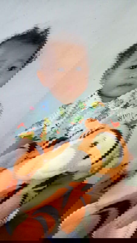 My babyboy 1year old