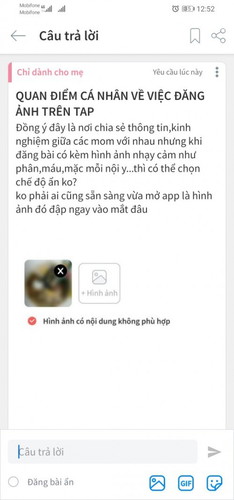 QUAN ĐIỂM CÁ NHÂN VỀ VIỆC ĐĂNG ẢNH TRÊN APP