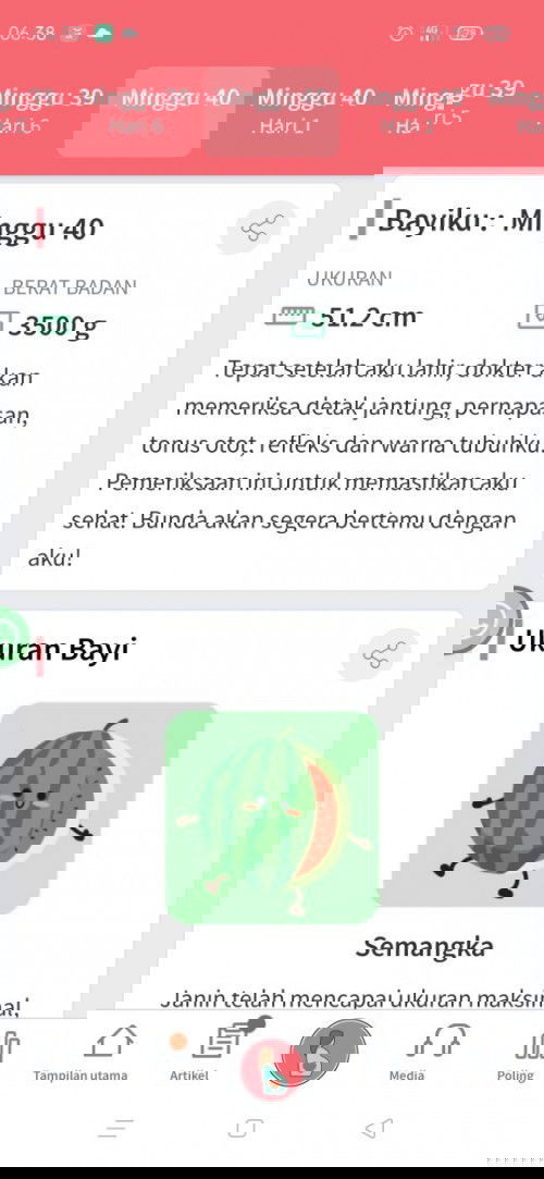 Belum ada tanda persalinan