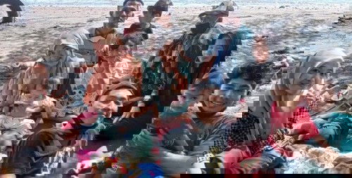 LEBARAN PERTAMA BARENG BOCILKU🥰