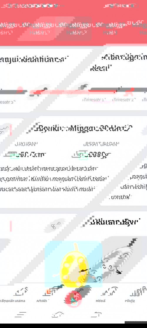 Menunggu kelahiran anak pertama