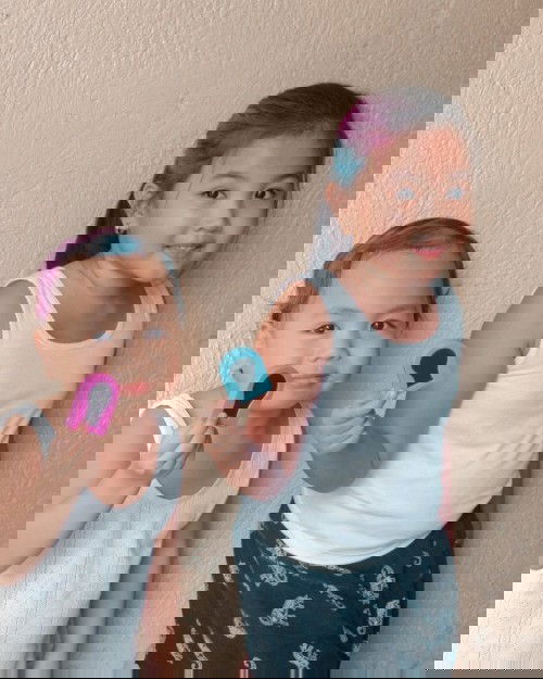 A little color won't hurt. 🤍