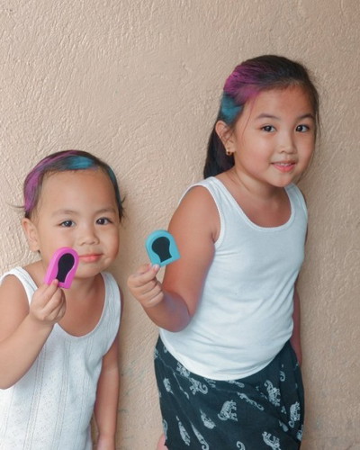 A little color won't hurt. 🤍