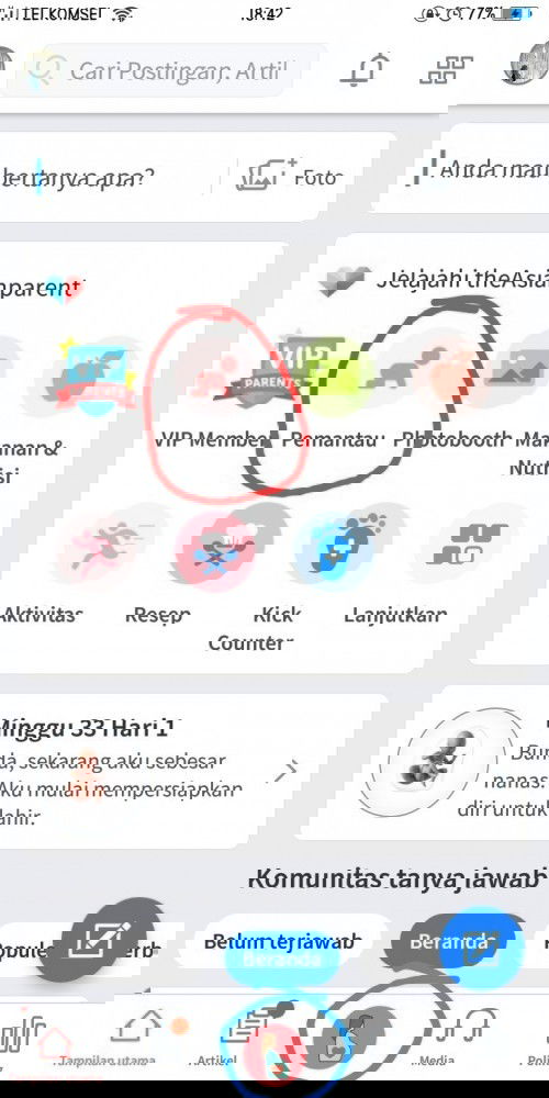 Fitur Favoritku di TAP