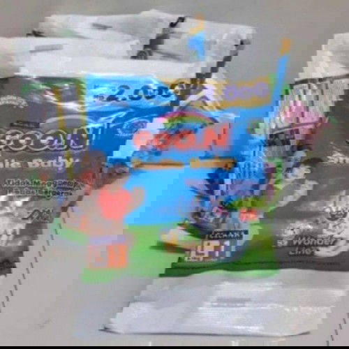 saya mau jual diapers merk goon rencengan. Ready size L ya