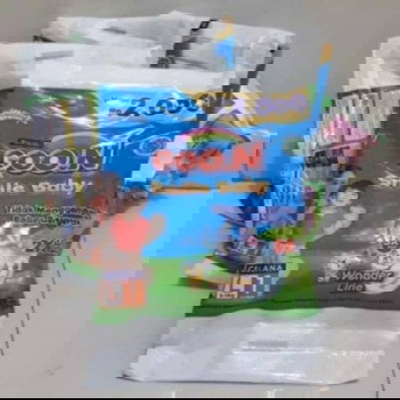 saya mau jual diapers merk goon rencengan. Ready size L ya