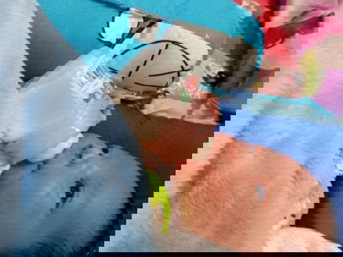 Puting asi, bayi 9 hari