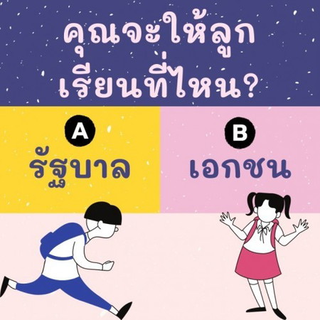 แม่ๆวางแผนเรื่องโรงเรียนให้ลูกน้อยรึยังคะ? ให้เรียนที่ไหนดี 🎒🧦