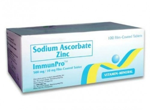 ImmunoPro with Zinc 500mg