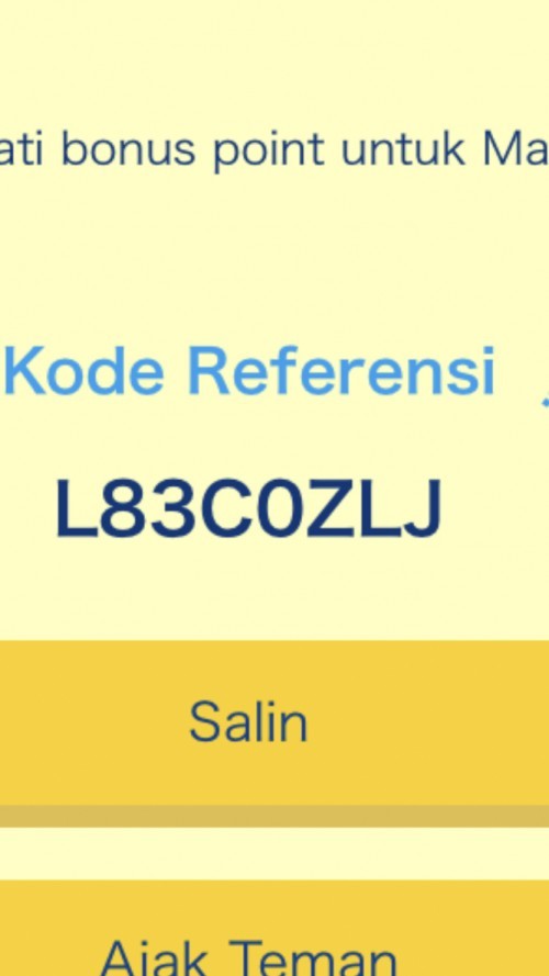 Nambah poin pokojang mamypoko