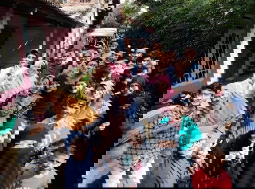 Happy Eid Mubarok with Abah Samsu's Family