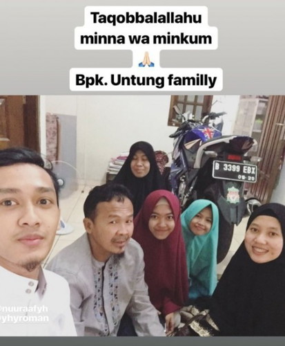 Eid Mubarok with Untung's Family Day 1