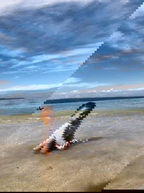 Saat Lebaran Liburan Ke Pantai