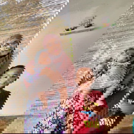 Lebaran kali ini sudah ada baby girl 🥰