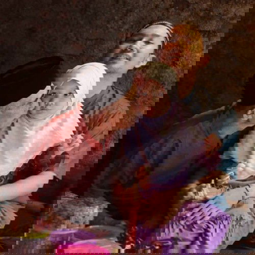 Idul fitri mengunjungi makam kakek