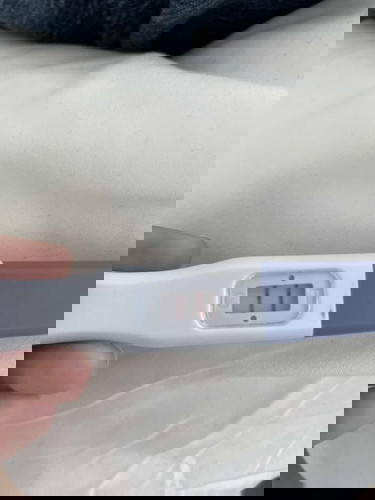 Ovulation test. 2 line.