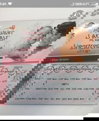 Cara minum pil kb laktasi