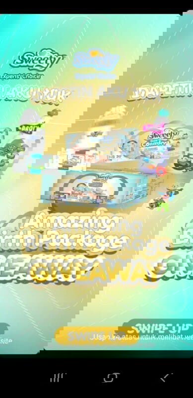 Sweety amazing birth untuk yang baru melahirkan di bulan april & mei 2021