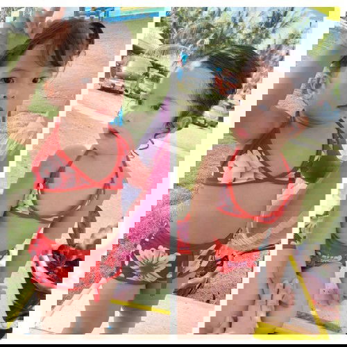 Outdoor with my twins