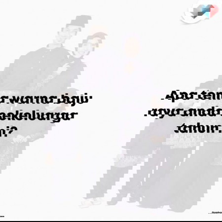 Apa warna korang tahun ni?