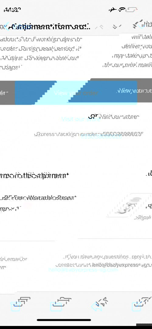 Brand new be free pump to sell