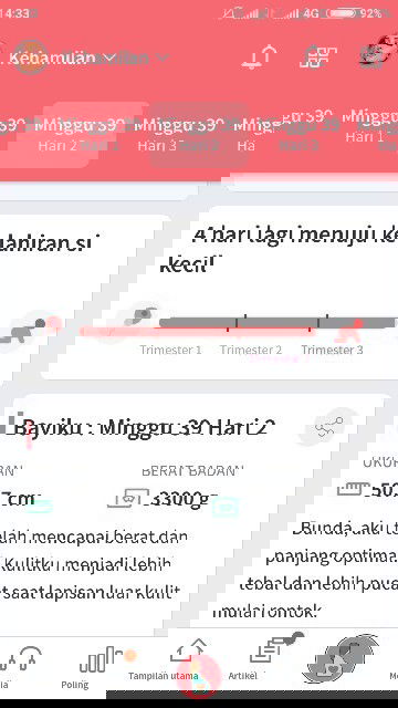 Mohon Bantu Do'a karena sudah mendekati HPL ya bun...