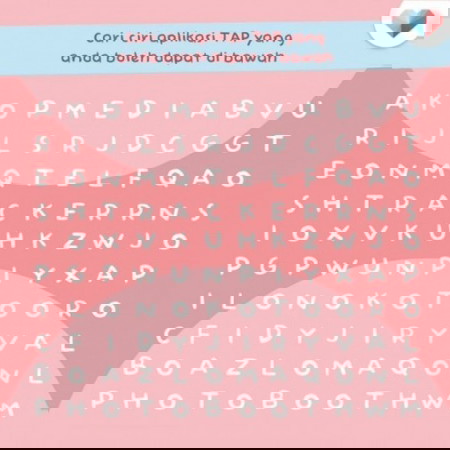 Cari berapa banyak ciri aplikasi TAP yang anda boleh jumpa!