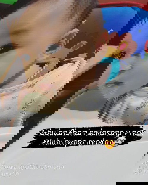 MPASI usia 6bulan3hari