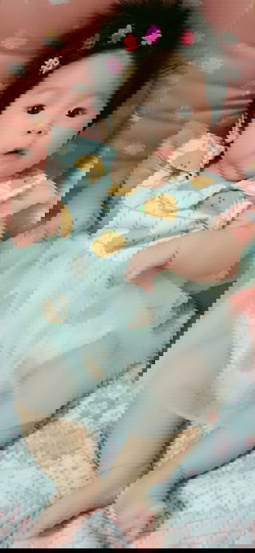 ลูกผมดกมาก...แม่ๆใช้ไดร์เป่าผมไหมค่ะ น้อง2เดือน17วัน