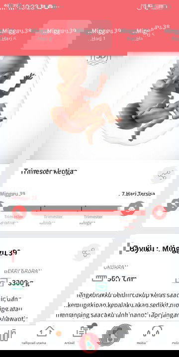 Detik2 menunggu baby launching