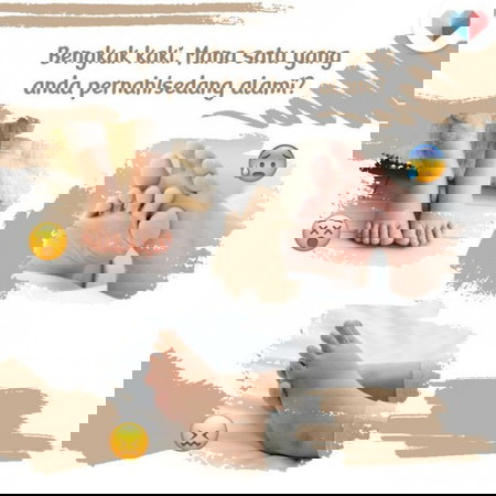 Bengkak kaki? Anda yang mana satu?