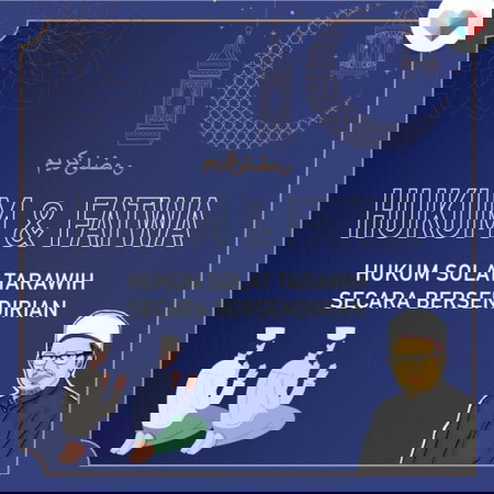 Solat terawih secara bersendirian. Boleh atau tidak?