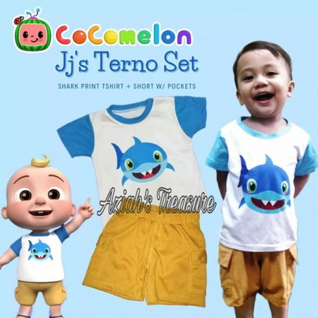 Cocomelon Jj's Baby Shark Terno Ser