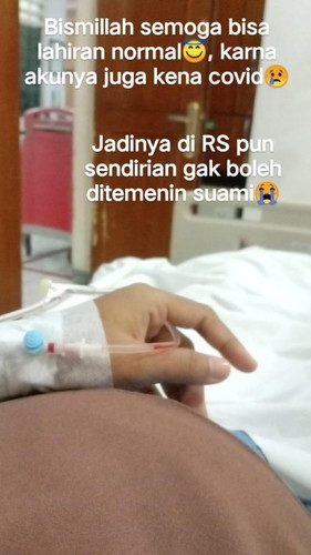 Kena covid disaat usia kehamilan 37-38 Minggu