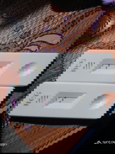 Tak period lagi tapi cek -ve