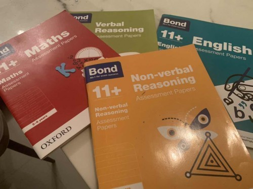 What assessment books for a 5 year old?
