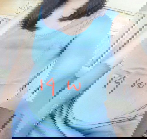 Hamil 14 week perut udah gede..