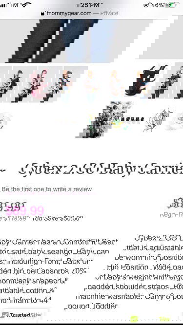 selling cybex carrier