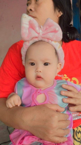 น้องไอริน7เดือน10แล้วค่ะลูกแม่ๆกี่เดือนกันแล้วค่ะภาพนี้ตอนน้อง5เดือนค่ะ
