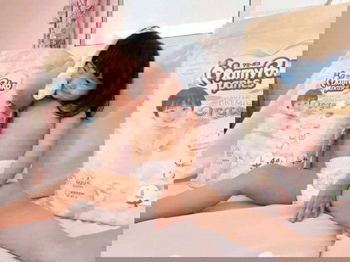 👧🏻👩🏻มีลูกคนที่สอง แม่ก็ยังยืนยัน เลือกใช้ผ้าอ้อมของ ✨MamyPoko Pants Super Premium Organi