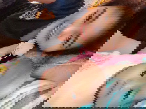 น้องตัดผมได้ 1เดือนละค่ะ