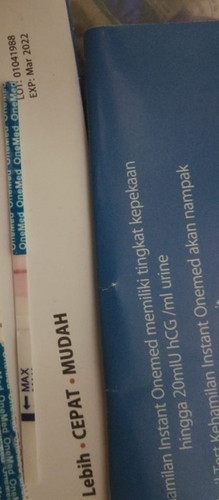 udah lambat 1 minggu aku tespek kmrin ad garis 2 tapi burem trus tadi tespek lgi kok negatif yah