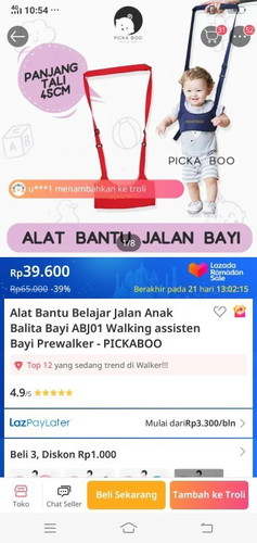 Alat bantu jalan bayi