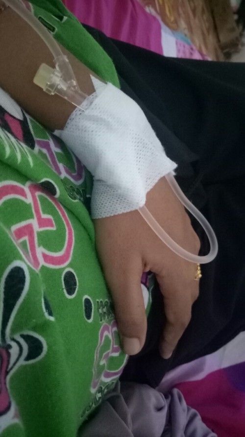 susah makan dan minum