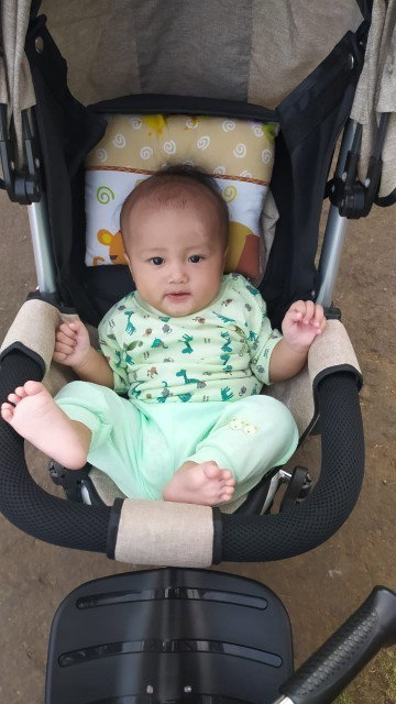 Tiba² ada tanda putih di dahi