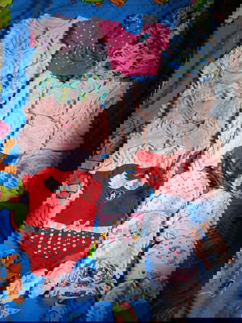 เซตเตรียมคลอด เสื้อผ้าลุกสาว ลูกชาย0-3,3-6,6-9,9-12 มือ1  แถมเเพมเพิส