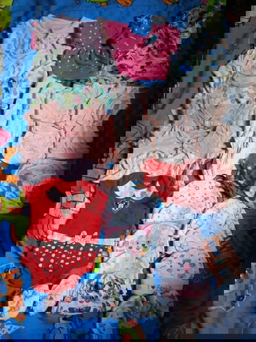 เซตเตรียมคลอด เสื้อผ้าลุกสาว ลูกชาย0-3,3-6,6-9,9-12 มือ1 แถมเเพมเพิส